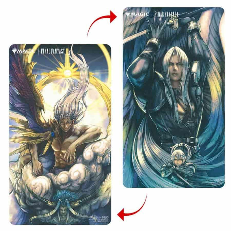 FINAL FANTASY Double Sided Playmat for Magic: The Gathering - Sephiroth, Fabled SOLDIER - Ultra Pro Playmats