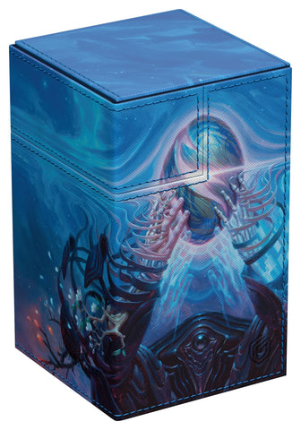 Image for Magic: The Gathering Edge of Eternities Flip 'n' Tray Deck Case XenoSkin - The Endstone (Holds 100+) - Deck Boxes