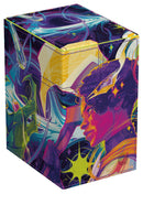 Image for Magic: The Gathering Edge of Eternities Flip 'n' Tray Deck Case XenoSkin - Haliya and Tezzeret (Holds 133+) - Deck Boxes