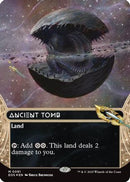 Ancient Tomb (0091) (Borderless) (Galaxy Foil) [Edge of Eternities: Stellar Sights]