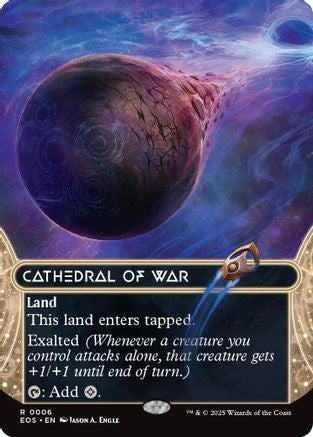 Cathedral of War (0006) (Borderless) [Edge of Eternities: Stellar Sights]