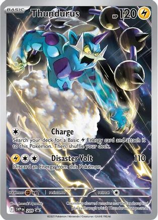 Thundurus (209) [Scarlet & Violet: Black Star Promos]