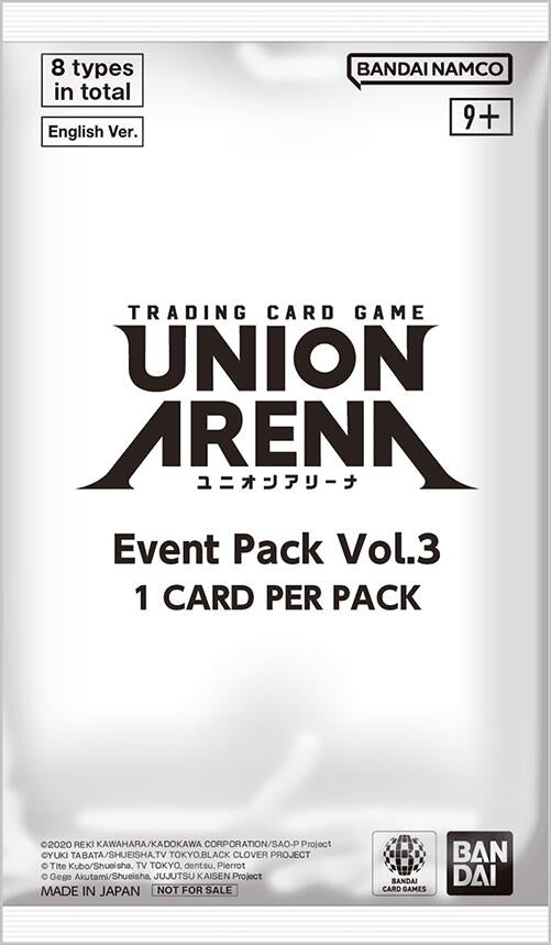 Image for Union Arena Event Pack Vol. 3 - Union Arena