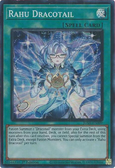 Rahu Dracotail [JUSH-EN009] Super Rare