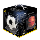 Ultra PRO: Display - Action Figure & Basketball (Clear)