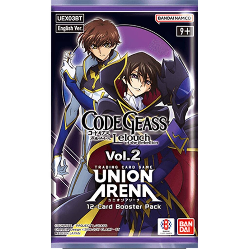 Image for CODE GEASS: Lelouch of the Rebellion Vol.2 - Booster Pack - Union Arena