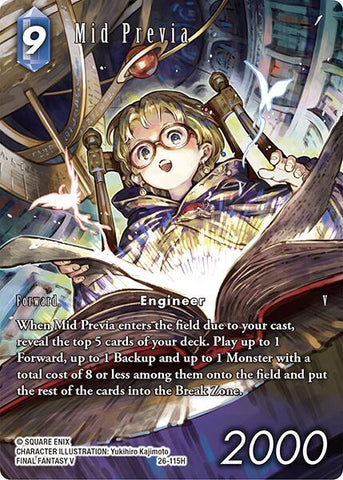 Mid Previa (Full Art) [Gunslinger in the Abyss]