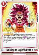 Evolving to Super Saiyan 4 [Wish For Shenron Release Event Cards]