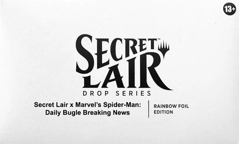 Secret Lair Drop: Secret Lair x Marvel's Spider-Man: Daily Bugle Breaking News (Rainbow Foil Edition)