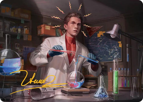 Peter Parker Art Card (3/54) (Gold-Stamped Signature) [Marvel's Spider-Man Art Series]