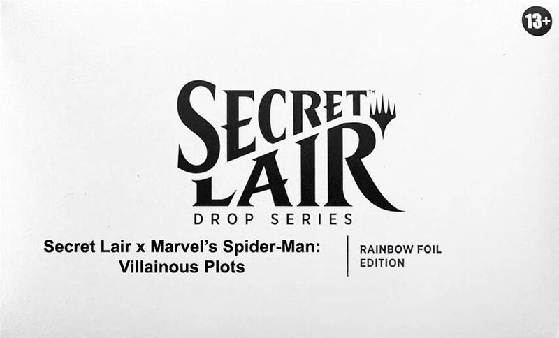 Secret Lair Drop: Secret Lair x Marvel's Spider-Man: Villainous Plots (Rainbow Foil Edition)