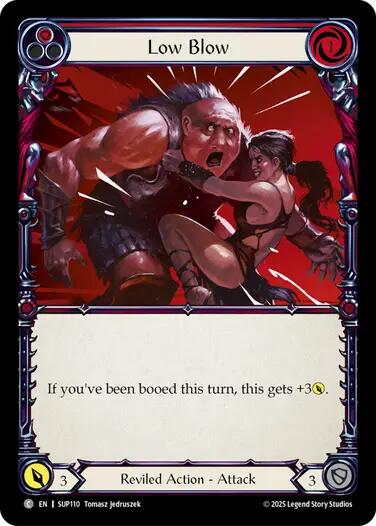 Low Blow [SUP110] (Super Slam)  Rainbow Foil