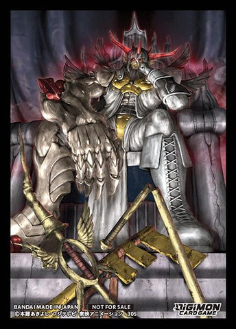 Digimon TCG Official Card Sleeves: (DarknessBagramon - Sinister Order Box Topper)