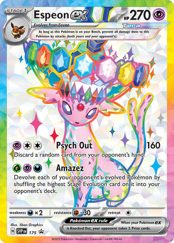 Espeon ex (SVP 175) [Sword & Shield: Black Star Promos]