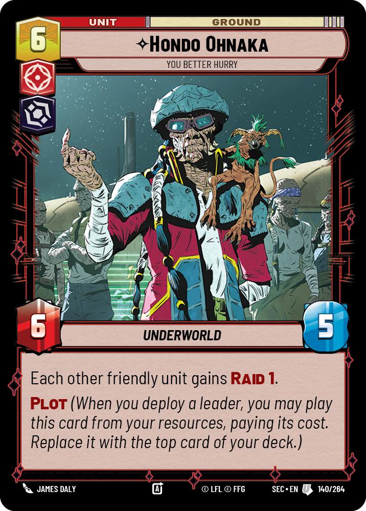 Hondo Ohnaka (140/264) - You Better Hurry (140/264) [Secrets of Power]