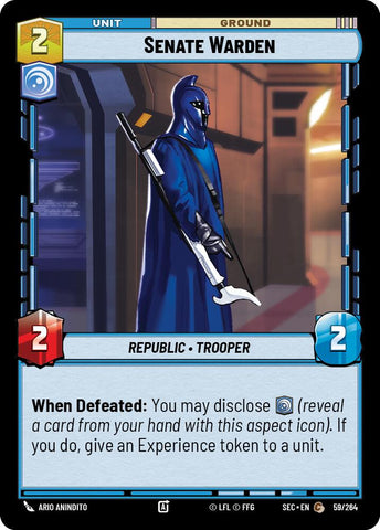 Senate Warden (59/264) (59/264) [Secrets of Power]