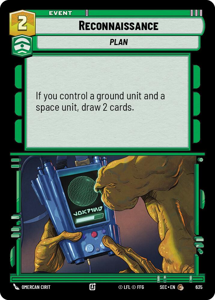 Reconnaissance (635) (Foil) (635) [Secrets of Power]