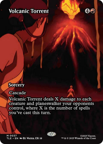 Volcanic Torrent (Borderless) [Avatar: The Last Airbender: Eternal-Legal]