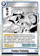 Fusion Training [Manga Booster 02 Release Event Cards]