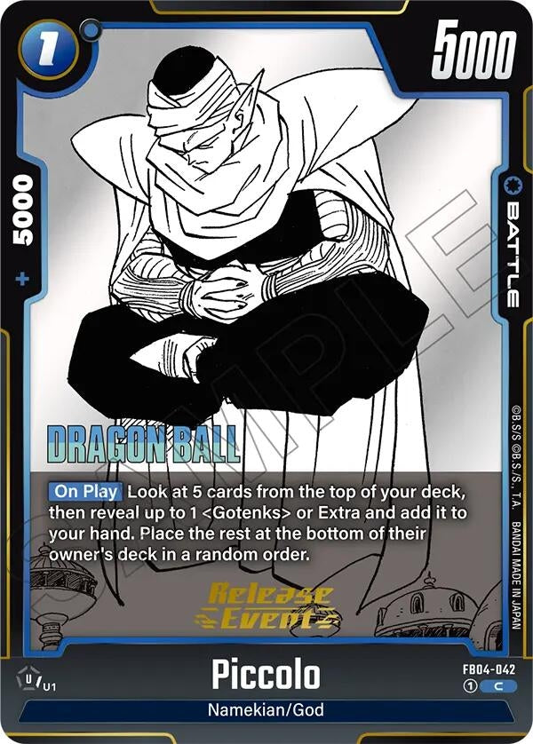 Piccolo (FB04-042) [Manga Booster 02 Release Event Cards]