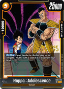 Nappa : Adolescence [Saiyan's Pride Release Event]