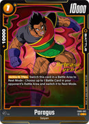 Paragus (FB08-082) [Saiyan's Pride Release Event]