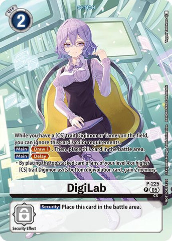 Digilab [P-225] (Time Stranger Box Topper) [Promotional Cards]