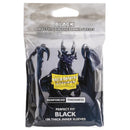 Dragon Shield: Standard Size 100ct Inner Sleeves - Perfect Fit Thick (Black)
