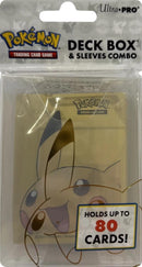 Ultra PRO: Deck Box & Sleeves Combo (Pikachu)