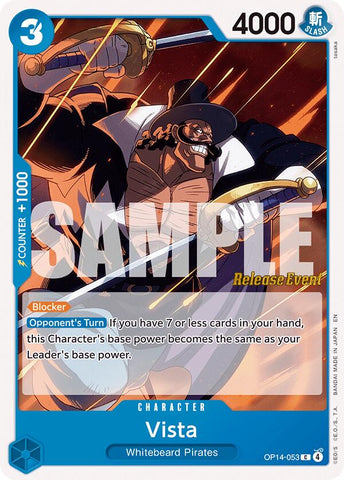 Vista [The Azure Sea's Seven Release Event Cards]