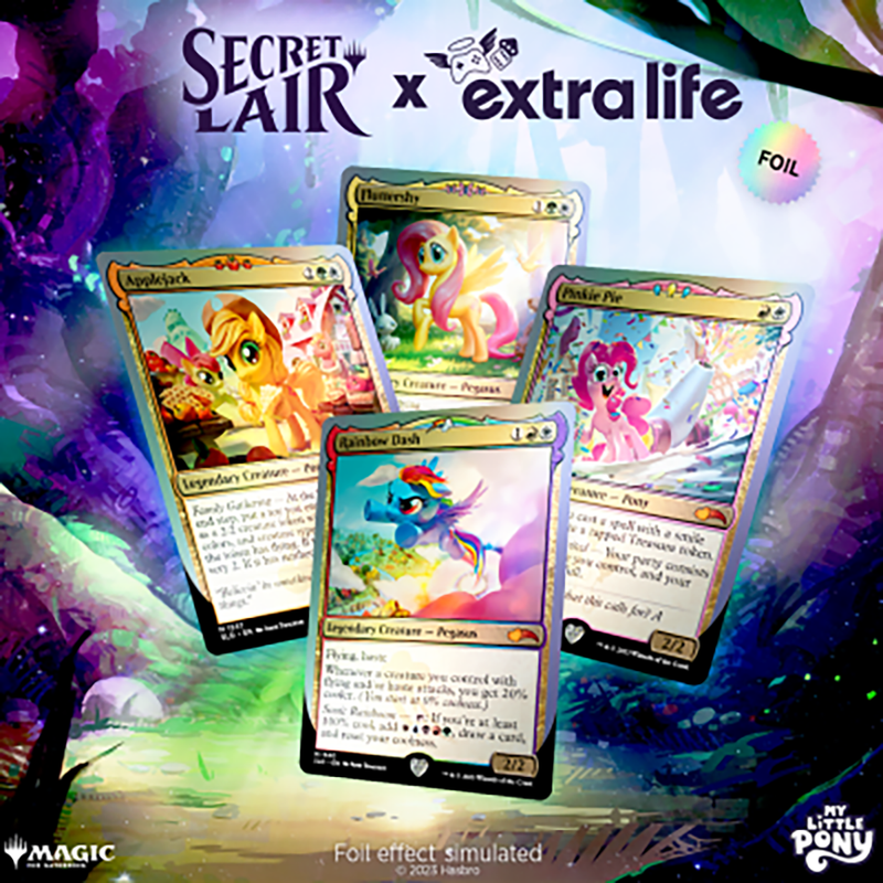 Secret Lair Drop Series: Ponies - The Galloping 2 (Extra Life 2023) (Foil Edition)