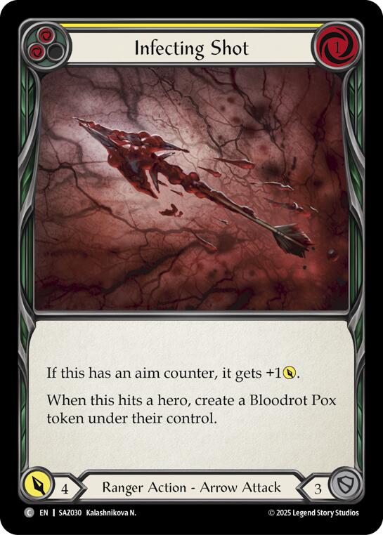 Infecting Shot (Yellow) (Regular) [SAZ030] (GEM Pack 2)