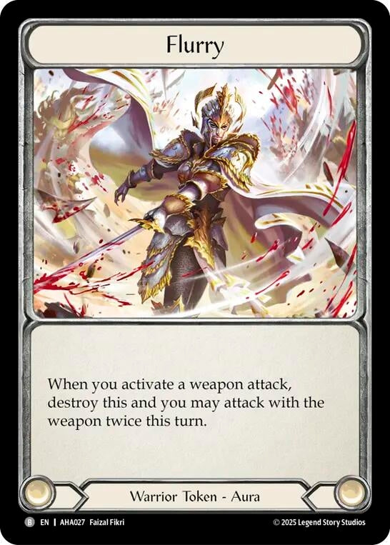 Flurry [AHA027] (Armory Deck Origins: Hala)