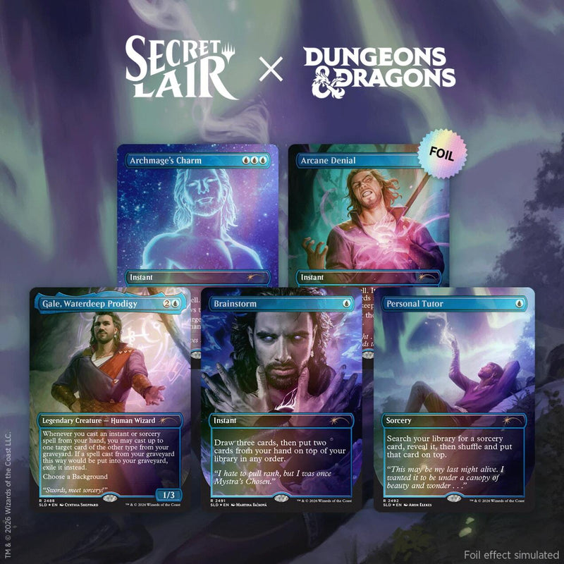 Secret Lair x Dungeons & Dragons: Gale's Ambition (Foil Edition)