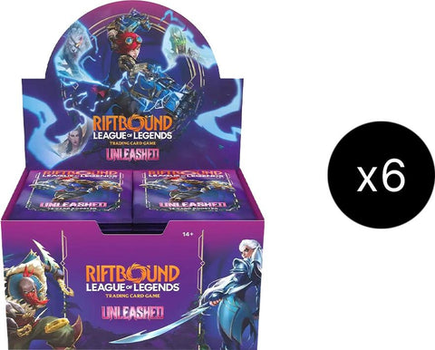 Image for Unleashed - Booster Display Case - Riftbound: League of Legends Trading Card Game