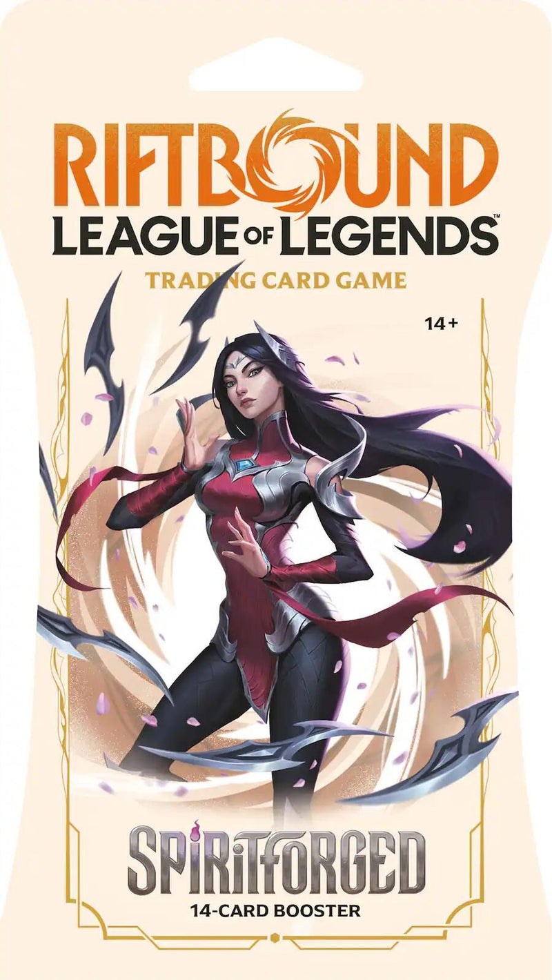 Image for Spiritforged - Sleeved Booster Pack - Riftbound: League of Legends Trading Card Game