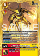 OmniShoutmon [BT21-021] (Gold Border) [Advanced Booster Digimon Generation]