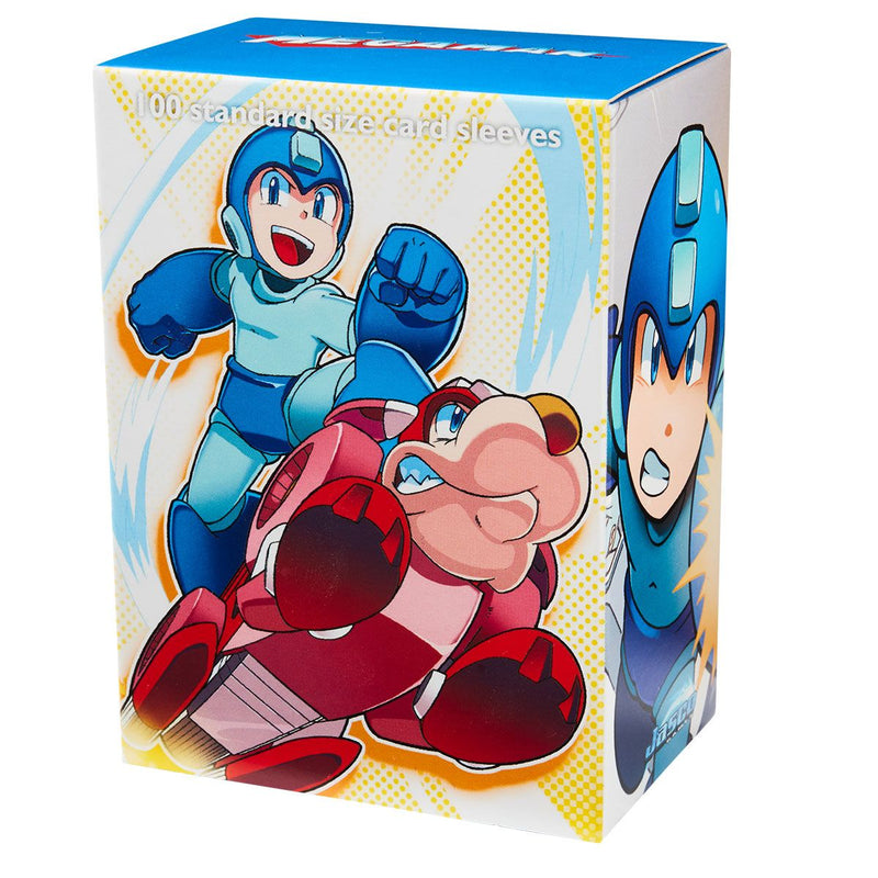 Dragon Shield: Standard 100ct Art Sleeves - Mega Man & Rush (Classic)