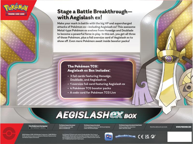 Aegislash ex Box (EU Exclusive)