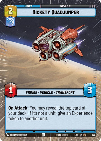 Rickety Quadjumper (379) (Hyperspace) (379) [A Lawless Time]