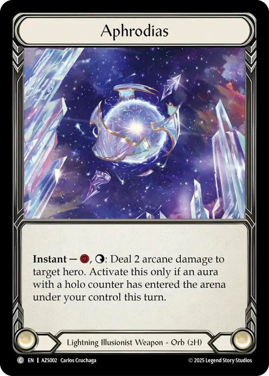 Aphrodias [AZS002] (Armory Deck: Zyggy)  Rainbow Foil