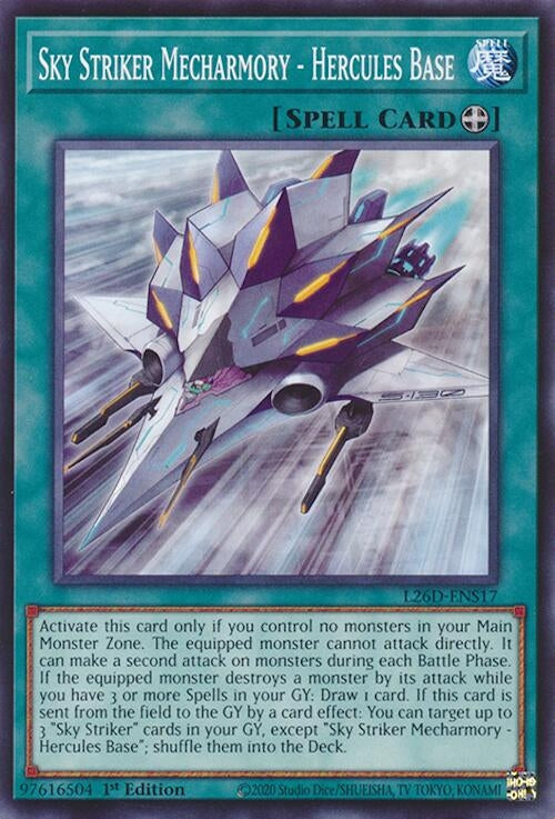 Sky Striker Mecharmory - Hercules Base [L26D-ENS17] Common