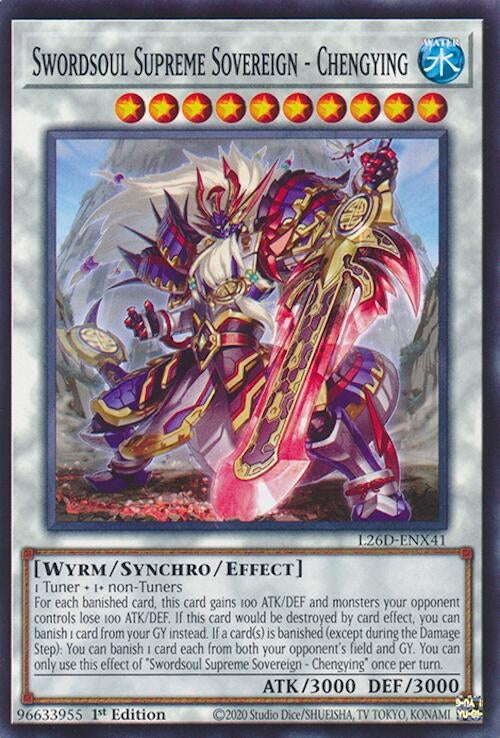Swordsoul Supreme Sovereign - Chengying [L26D-ENX41] Common