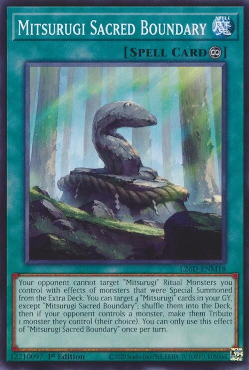 Mitsurugi Sacred Boundary [L26D-ENM18] Common