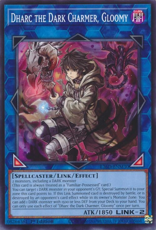Dharc the Dark Charmer, Gloomy [L26D-ENM30] Common
