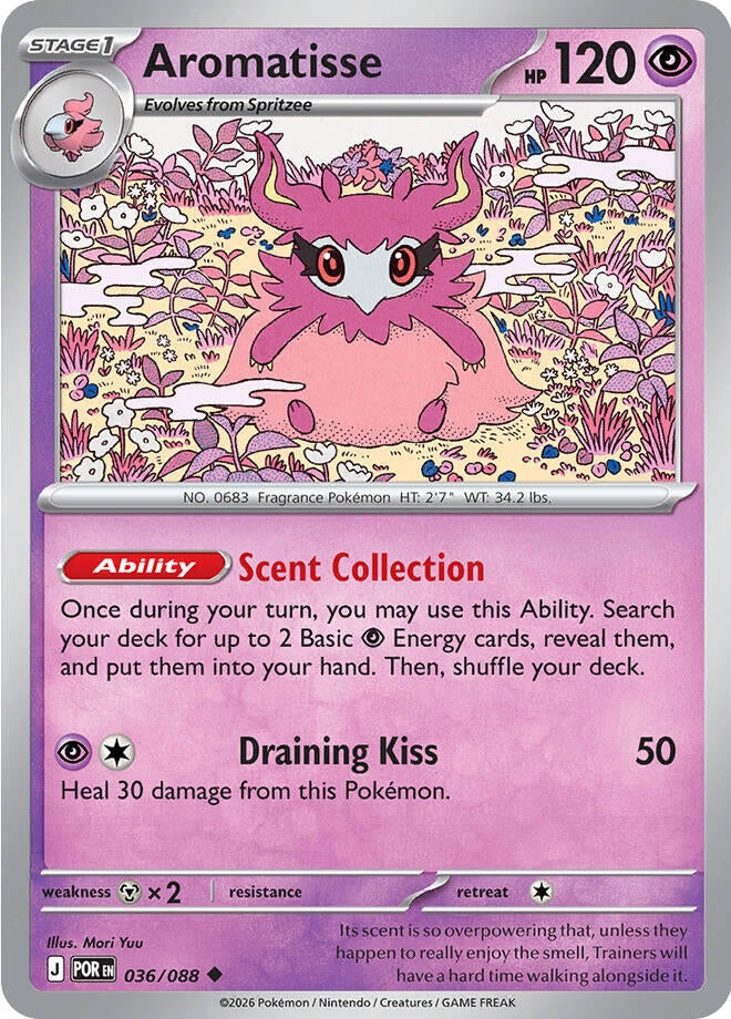 Aromatisse (036/088) [Mega Evolution: Perfect Order]