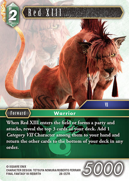 Red XIII [Dreamlike Oceans]