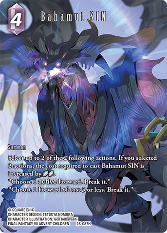 Bahamut SIN (Full Art) [Dreamlike Oceans]