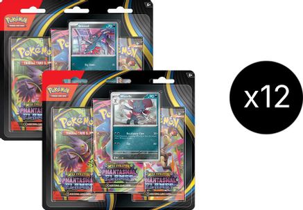 Mega Evolution: Phantasmal Flames - 3-Pack Blister Case