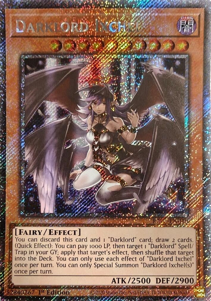Darklord Ixchel (Platinum Secret Rare) [RA05-EN010] Platinum Secret Rare